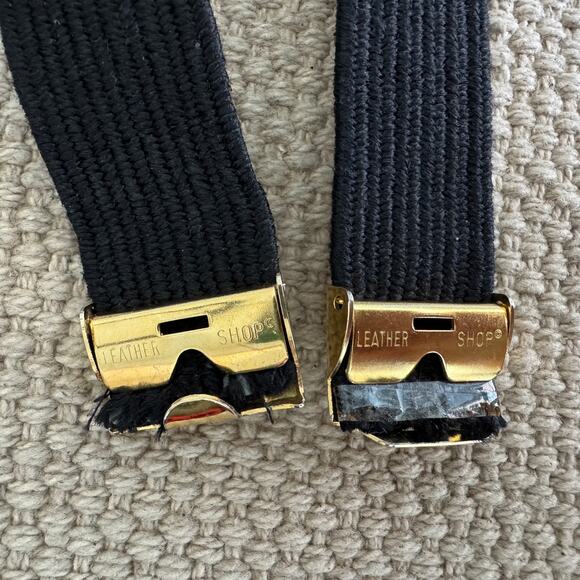 Vintage 80s LEATHER SHOP Braided Rope Cord Belt Adjustable One Size Fits Most - Picture 8 of 8